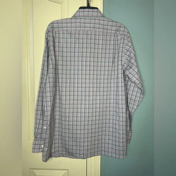 Daniel Cremieux Classics Button Down Plaid Shirt Size Large - Picture 4 of 5